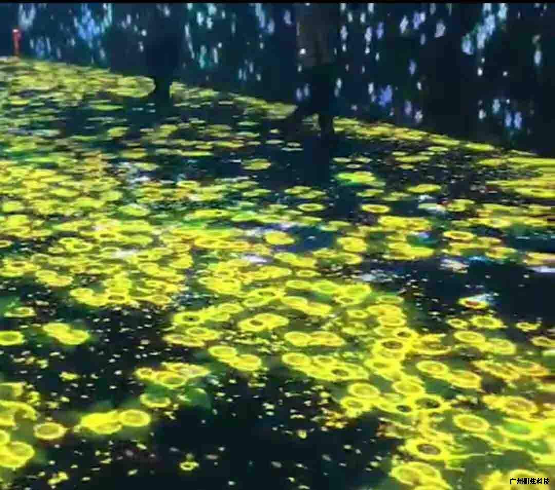 地面互动投影的适用场景  全息投影  建筑楼体投影