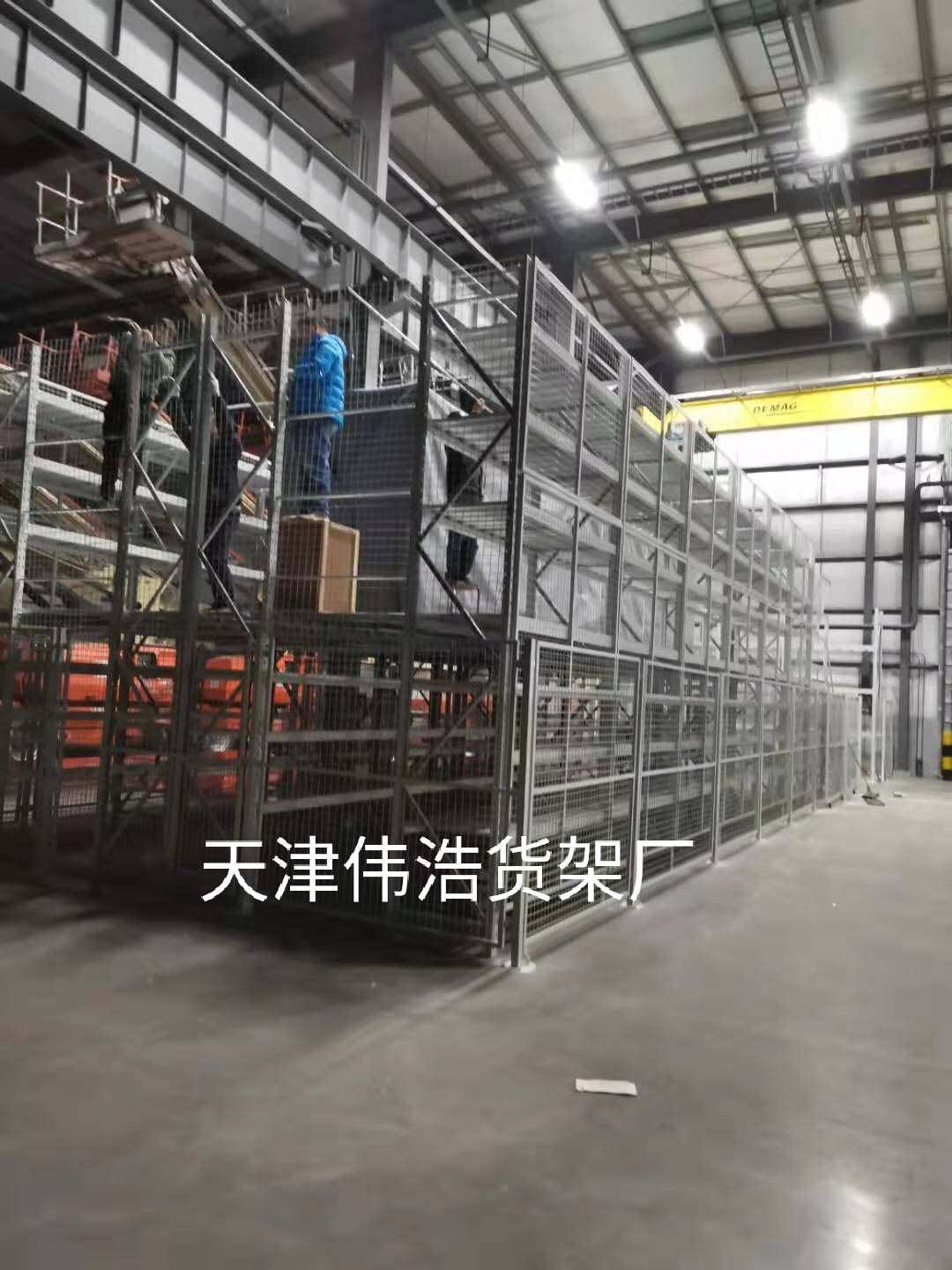 重型货架仓库平台中型货架仓库阁楼定做中型仓储货架  阁楼货架