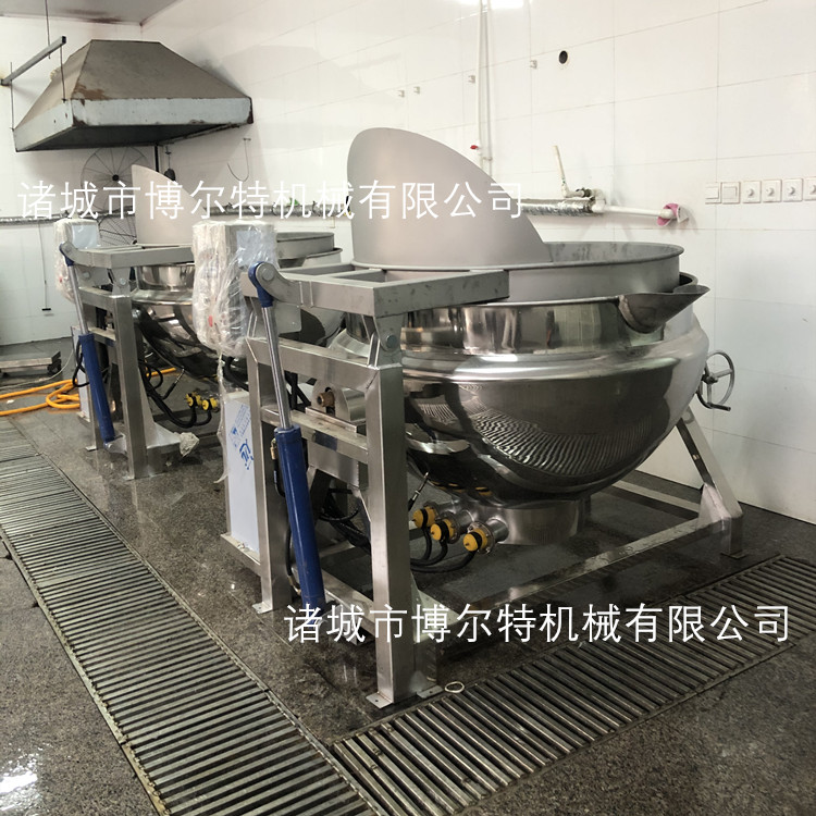 宜昌电加热夹层锅 全自动搅拌夹层锅 立式夹层锅