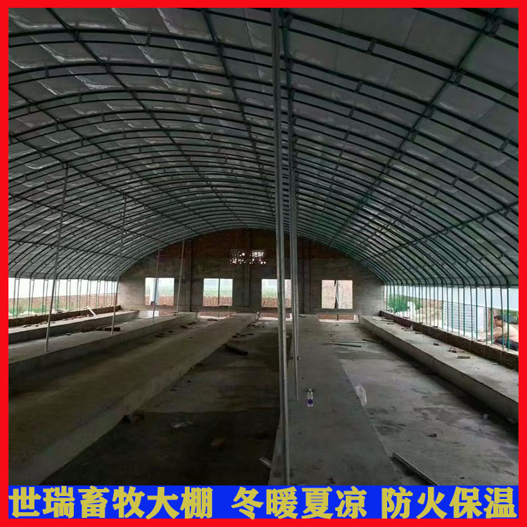 养鸭大棚建设 肉鸭养殖大棚 保温鸭棚上门安装