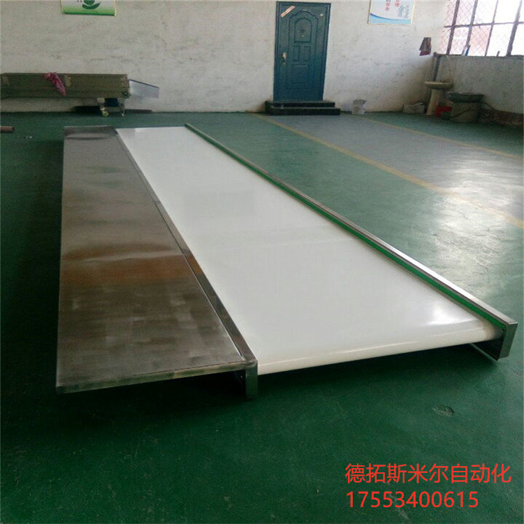 水平食品输送机流水线工作台单双侧铝合金工作台传送带&nbsp;&nbsp;自动化运输传送带