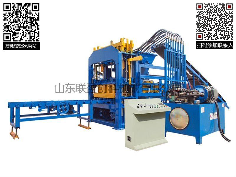 供应二手东岳砖机QT6-15彩色路面砖机设备一套  水泥砖机