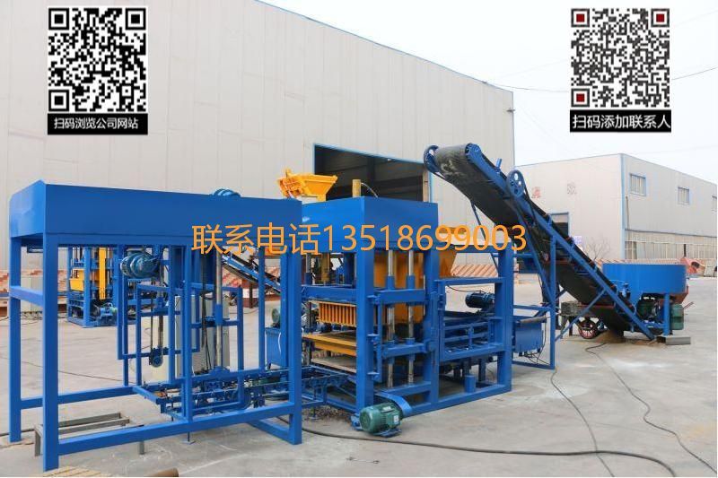 供应东岳二手QT6-15全自动空心砖机设备空心砖加工机械