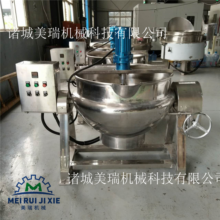 鸭脖鸭翅卤煮锅 电加热夹层锅  果酱夹层锅