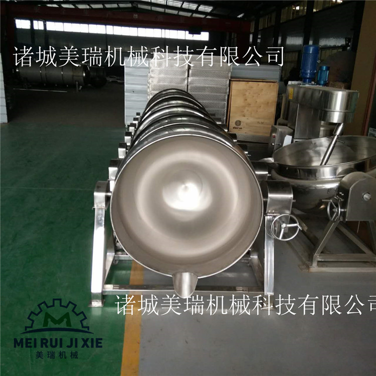 鸭脖鸭翅卤煮锅 电加热夹层锅  果酱夹层锅