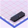 MX3.0连接器 DIP 180° 8P PA9T 袋装-星坤电子