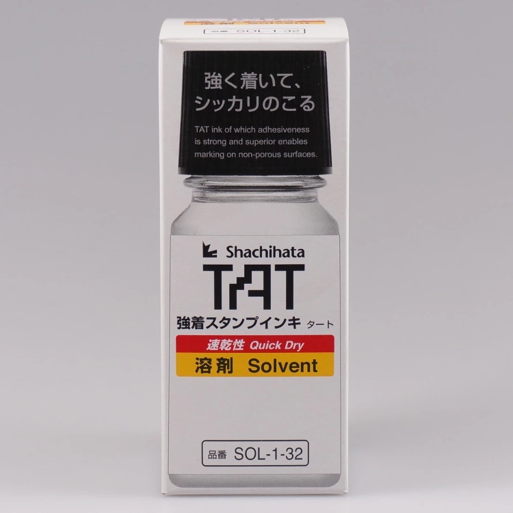 日本旗牌TAT速干工业溶剂SOL-1-32油墨清洗剂印迹印油  旗牌TAT溶剂  速干环保溶剂  稀释剂