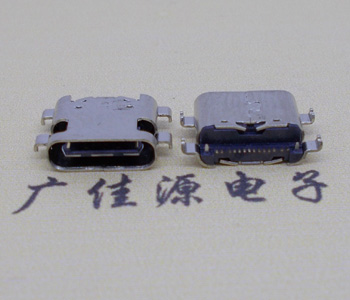 TYPE C母座16P沉板带柱  TYPE C 母座16P  type c母座16p
