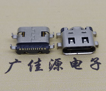 TYPE C16P母座沉板带弹  YTPE C母座16P  TYPE C母座16P沉板  type c母座16p