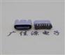 TYPE C母座6P短体立贴5.0mm