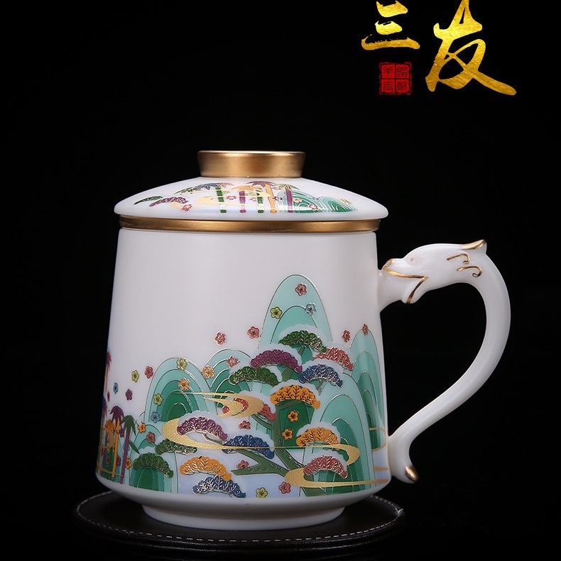 纪念礼品陶瓷茶杯定制厂家  纪念品陶瓷杯定做  礼品茶杯定做加字  纪念礼品茶杯定做