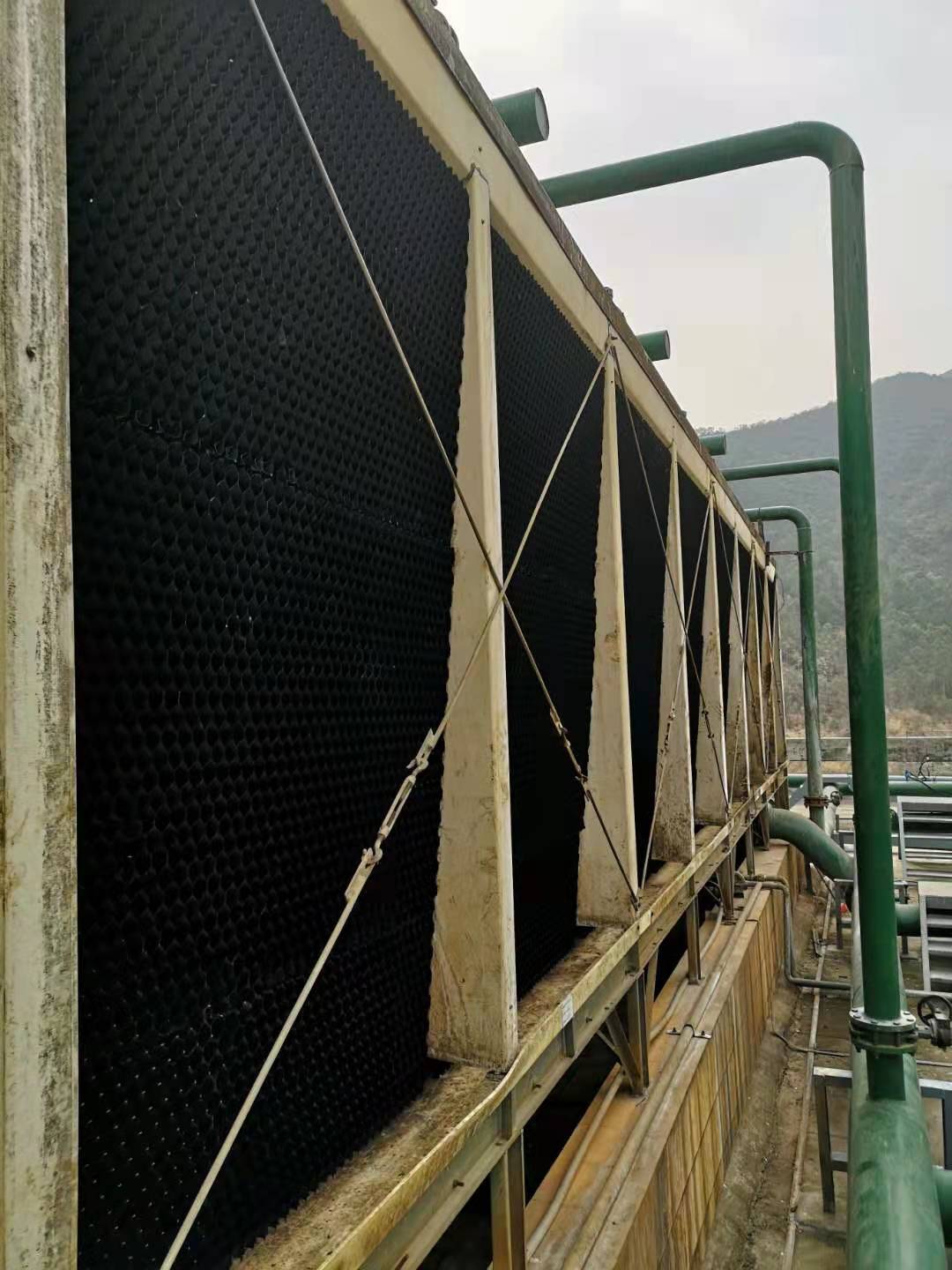 东莞冷却塔填充料更换工程商填冲料堵塞的处理  东莞冷却塔维修
