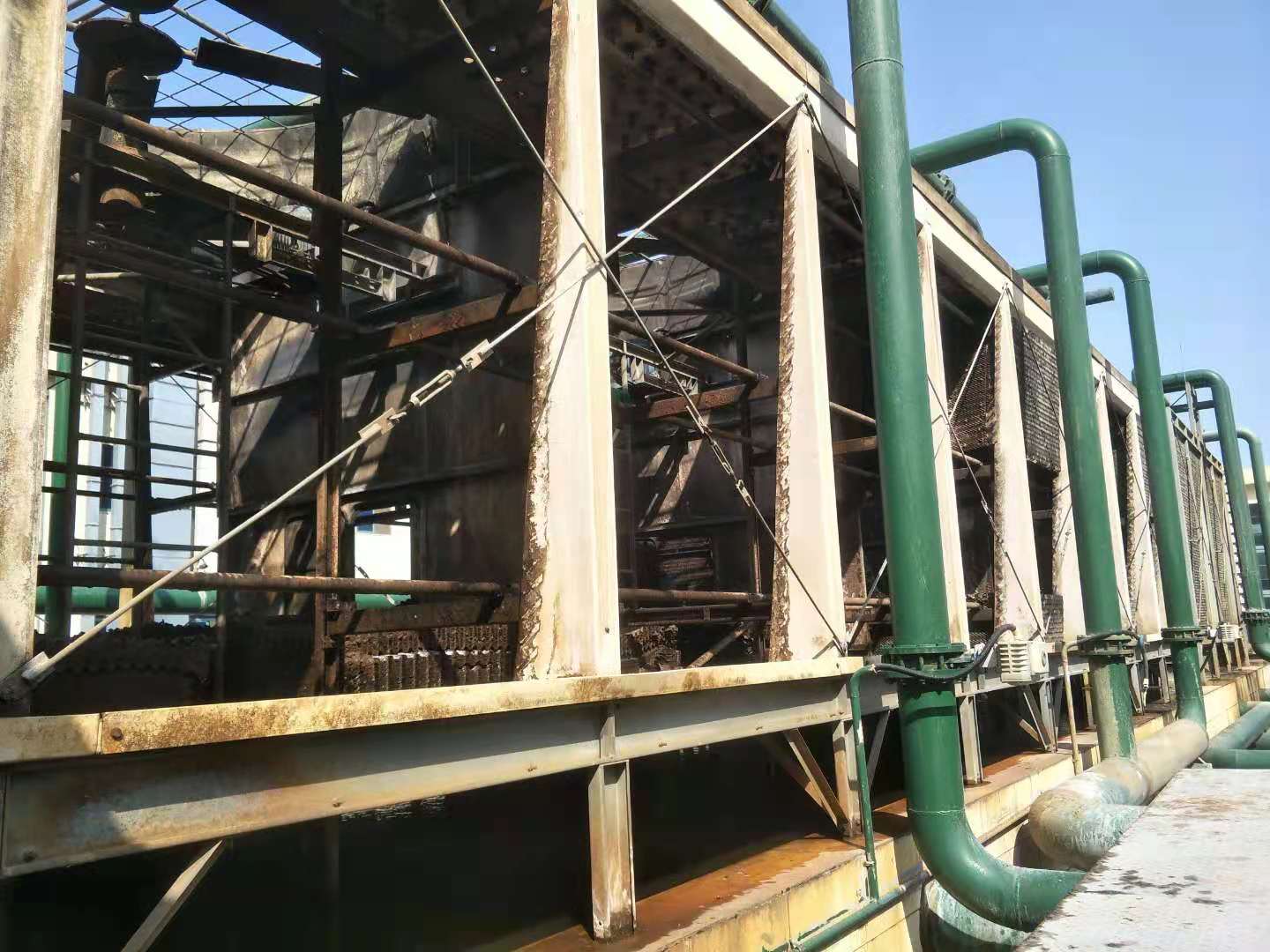 韶关冷却塔修理厂家：夏季冷却塔省电正确操作