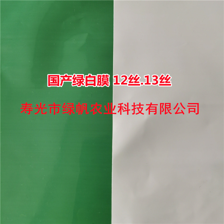 供应12丝国产绿白膜 13丝绿白膜 散射光膜