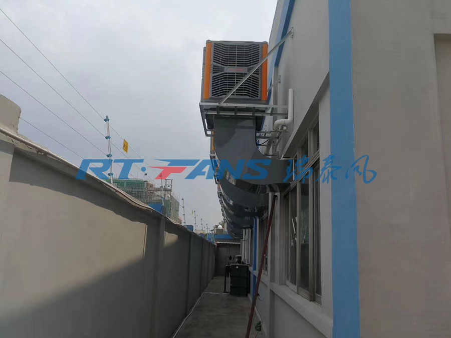 解决厂房降温用瑞泰风冷风机  环保空调