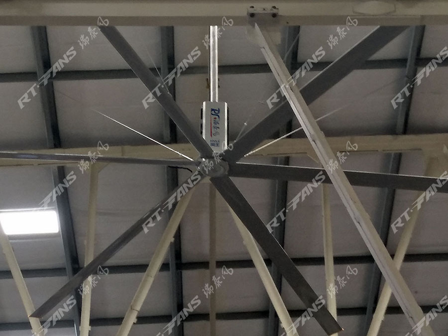 江西车间降温如何选择工业大风扇  工业大吊扇