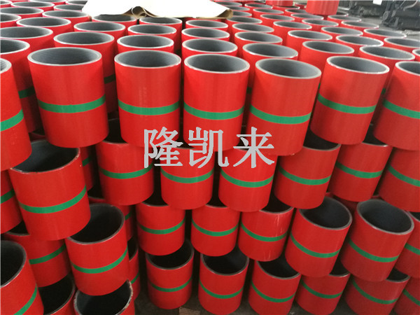 3-1/2寸油管接箍NUE不加厚P110材质成品接箍  不加厚成品接箍  P110油管接箍