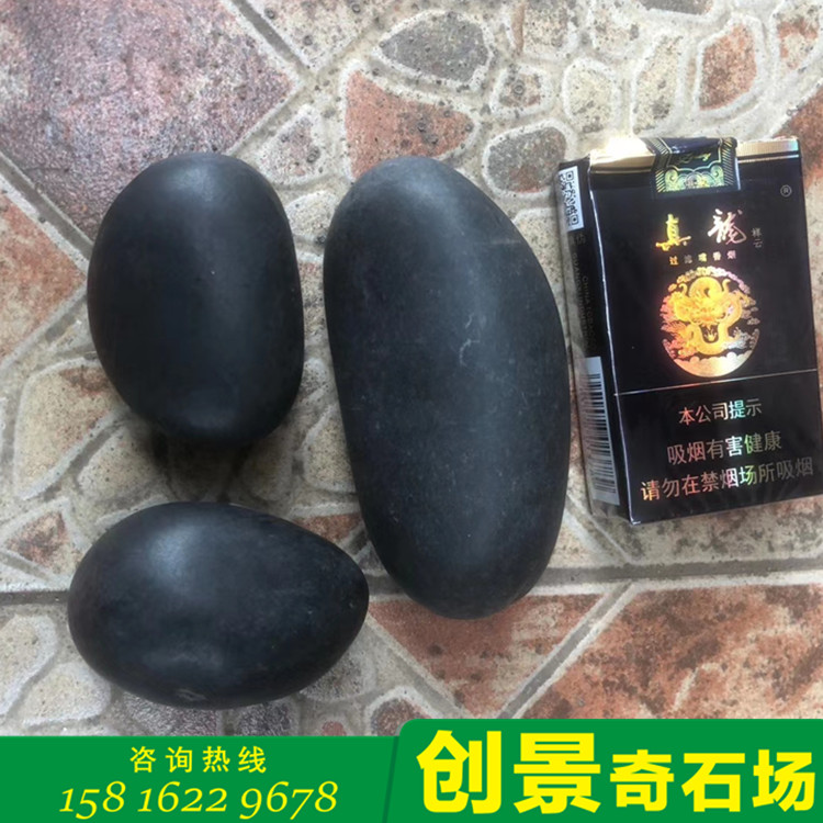 吨袋鹅卵石价格 河源鹅卵石厂家 黑色雨花石批发