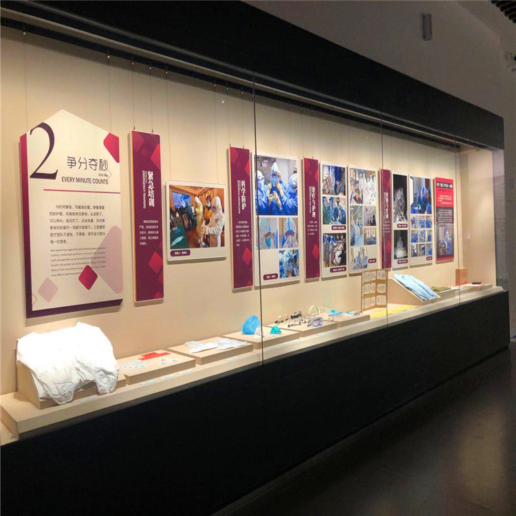 定制文物展柜玻璃展柜字画工艺品展柜博物馆展示柜