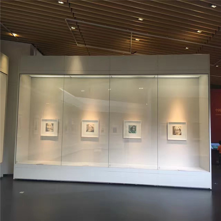 博物馆平柜制作-成都博物馆展柜定制工厂-隆城展示