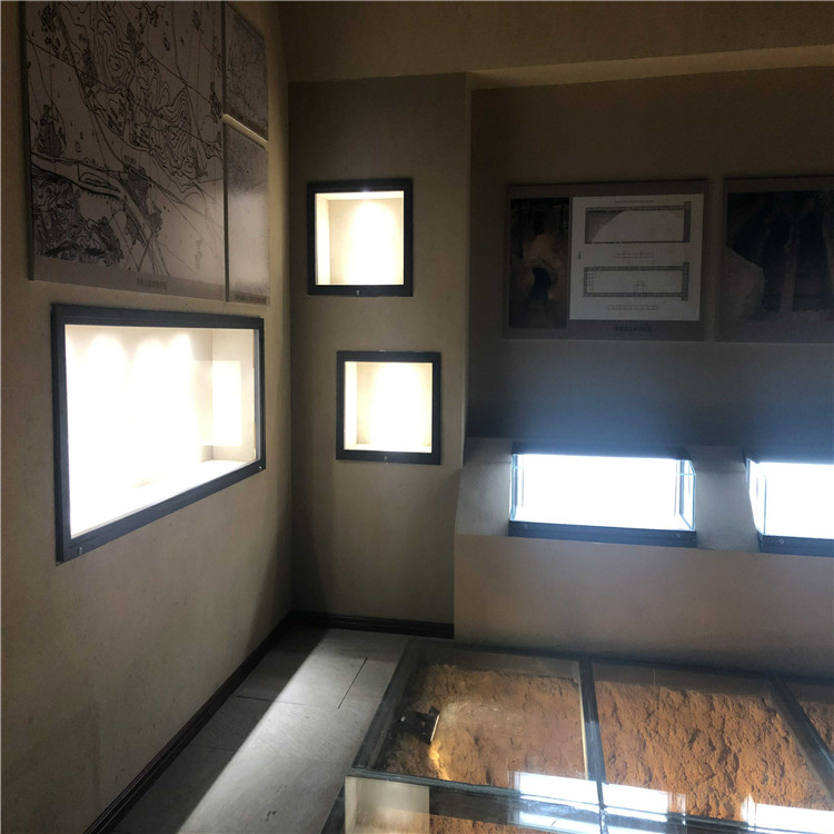 博物馆展柜壁龛柜古物瓷器悬挂柜加工定制厂家