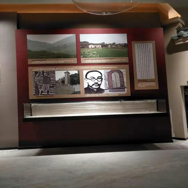 博物馆展柜玻璃悬挂柜文物瓷器入墙壁龛柜设计定制