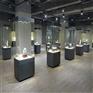 隆城展示供应博物馆展柜古董瓷器展览柜独立柜制作