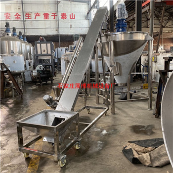 塑料螺旋上料机化工粉末螺旋提升机可调速螺旋输送机