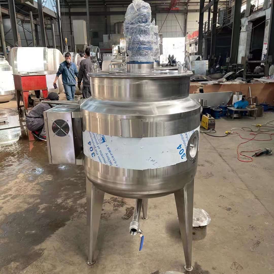日化面霜搅拌罐电加热均质乳化罐不锈钢调配罐  不锈钢搅拌罐  电加热搅拌罐