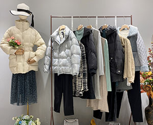 华丹尼2021冬最新撤柜折扣女装库存尾货走份批发  品牌折扣女装  直播货源  女装批发