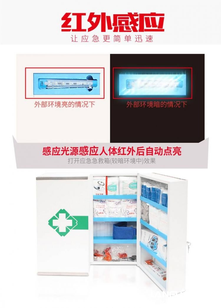 蓝夫LF-16032企业办公壁挂应急箱
