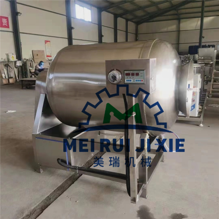鸡胸肉真空滚揉机 鸡柳腌制滚揉机 调理品真空滚揉机
