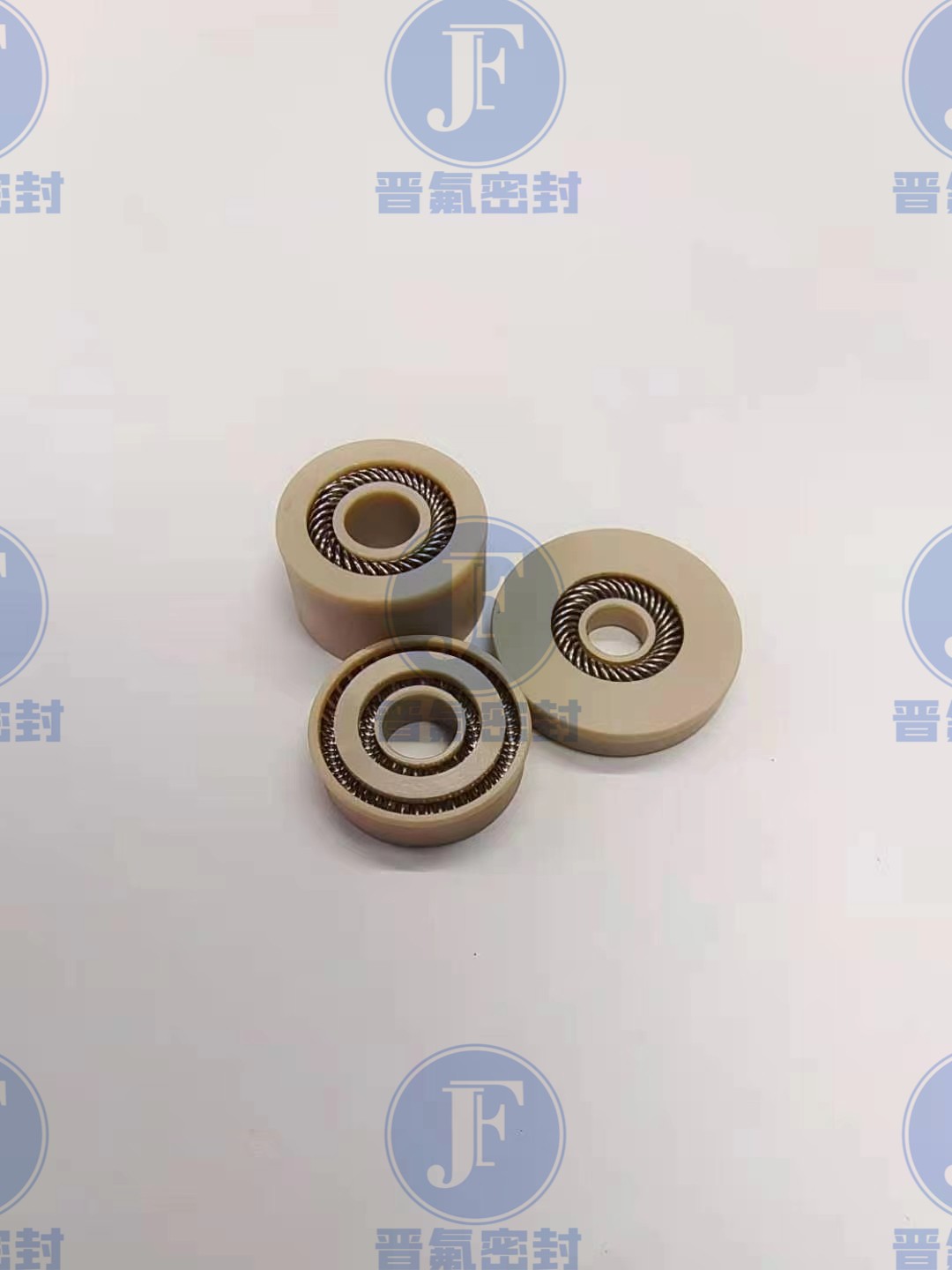 耐高压PEEK双体弹簧密封圈，进口PEEK双体泛塞封  高压密封圈