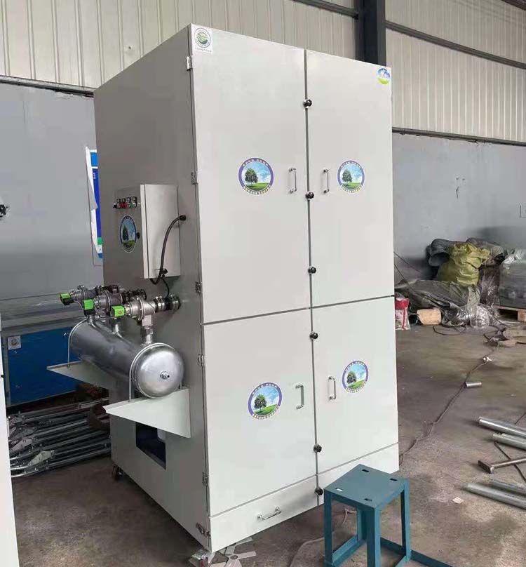 新余一体移动式滤筒除尘器内部结构图  一体式滤筒除尘器