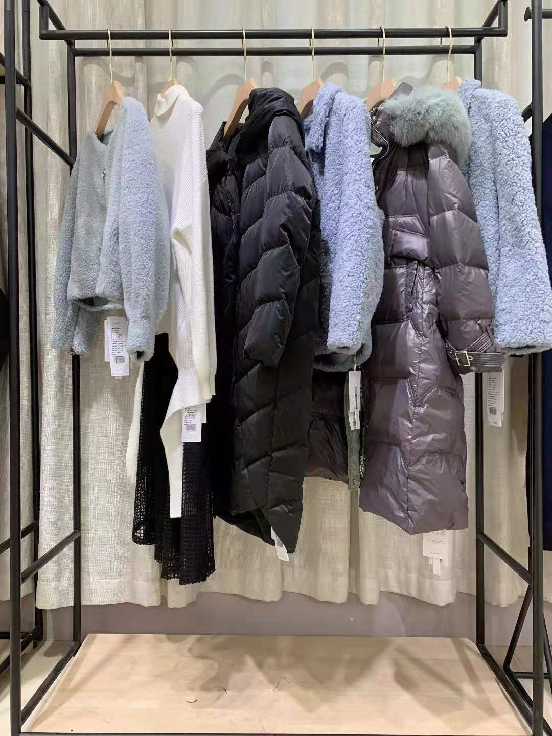 杭州知名品牌哈祥喜2021秋冬品牌女装折扣直播走份渠道 女装走份渠道 女装折扣走份