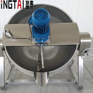多功能夹层锅 可搅拌蒸煮锅 夹层蒸气锅 卤肉蒸煮锅