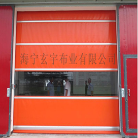 源头工厂直销现货供应0.9厚度PVC刀刮布 快速卷帘门布  PVC夹网布 涂层布  充气面料  篷盖布面料