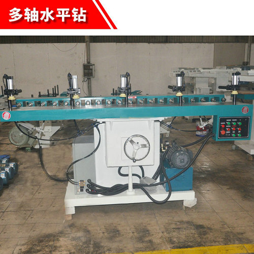 MZ6420多轴水平钻床 多孔同时钻取 孔距可调节  钻孔机  水平钻孔机  多头钻孔机