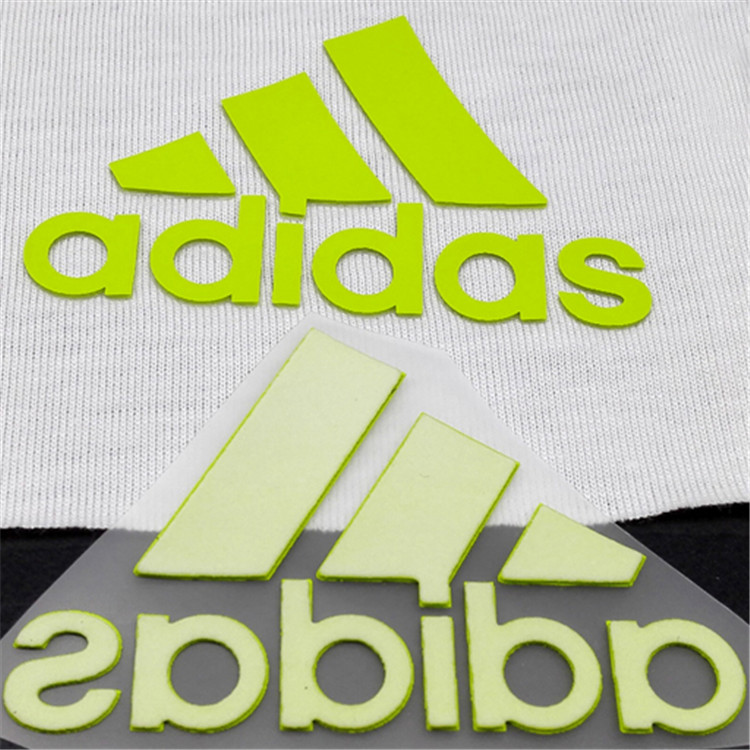 深圳工厂定制服装TPU烫标热转印立体厚板硅胶烫画  TOU烫标  热转印烫画