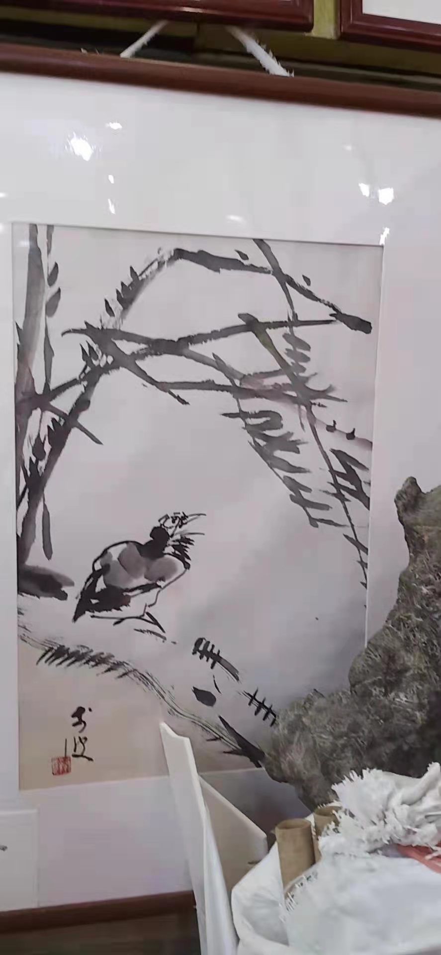 1111号藏馆   李波老师作品  1111号装裱公司  1111号相框定做