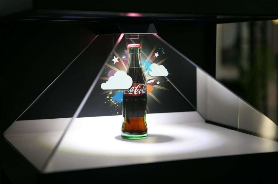 360度幻影成像展示柜_展厅展示设备_深圳时代中视  全息柜