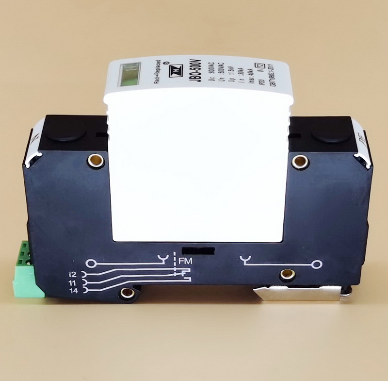 JBO-500V-R击穿保险器带告警辅助接点和掉牌指示功能
