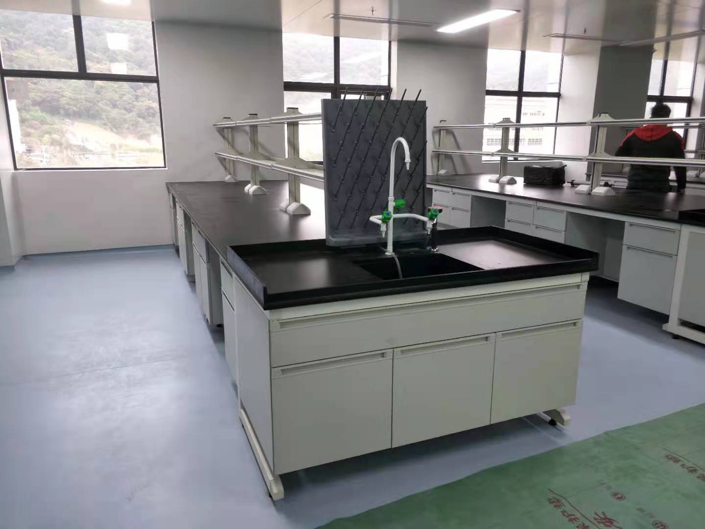 玉林通风柜-实验台-试剂柜-实验室家具上门安装  玉林实验室家具  玉林实验室通风柜  玉林全钢实验台