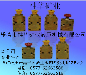 厂家直销煤矿综采液压支架阀锥面截止阀NZJF-19/38  矿用锥面截止阀  液压阀锥面截止阀