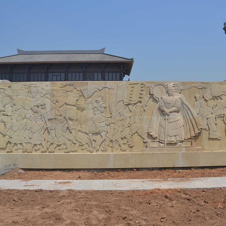 浮雕壁画 二十四孝浮雕壁画 广场浮雕壁画墙 石雕壁画