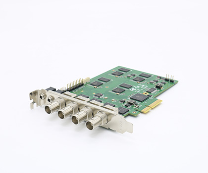 金微视JWS-X4-SDI 4路高清SDI视频采集卡  4路SDI视频采集卡  高清视频会议采集卡  广播级视频采集卡