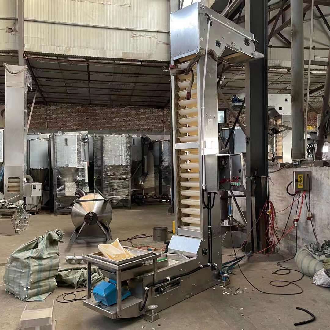 诱导式提升机中药材Z型斗式提升机垂直上料机  z型提升机  z型斗式提升机