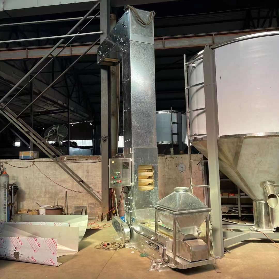 诱导式提升机中药材Z型斗式提升机垂直上料机  z型提升机  z型斗式提升机