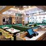 职工学生食堂餐桌椅图片大全快餐厅自助食堂餐桌定制