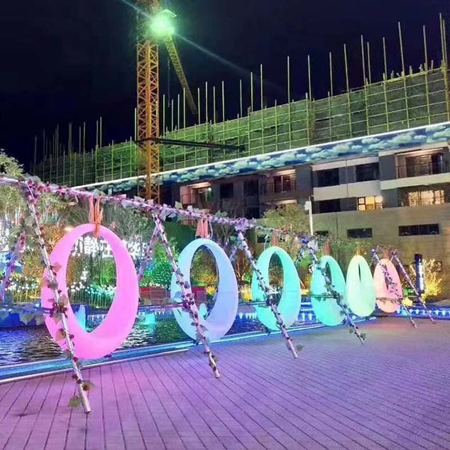 大型梦幻灯光节夜游景区亮化灯光展造型出租厂家  彩灯制作厂家  花灯设计